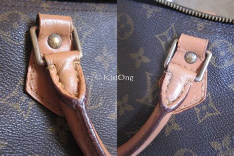 louis vuitton speedy handles cracking|louis vuitton repair shops.